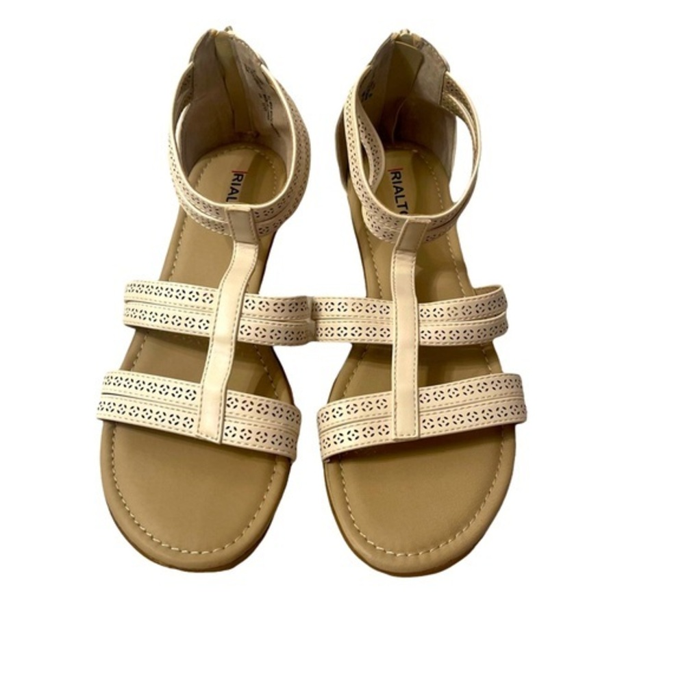 Rialto Cream Sandals Size 9 1/2M